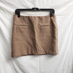 DALIA Collection Womens Winter Mini Skirt Size 6 (S) Front Pockets Side Zip 1031